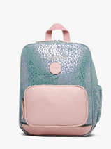 Rugzak 2 Compartimenten Cameleon Blauw vintage fantasy SD33